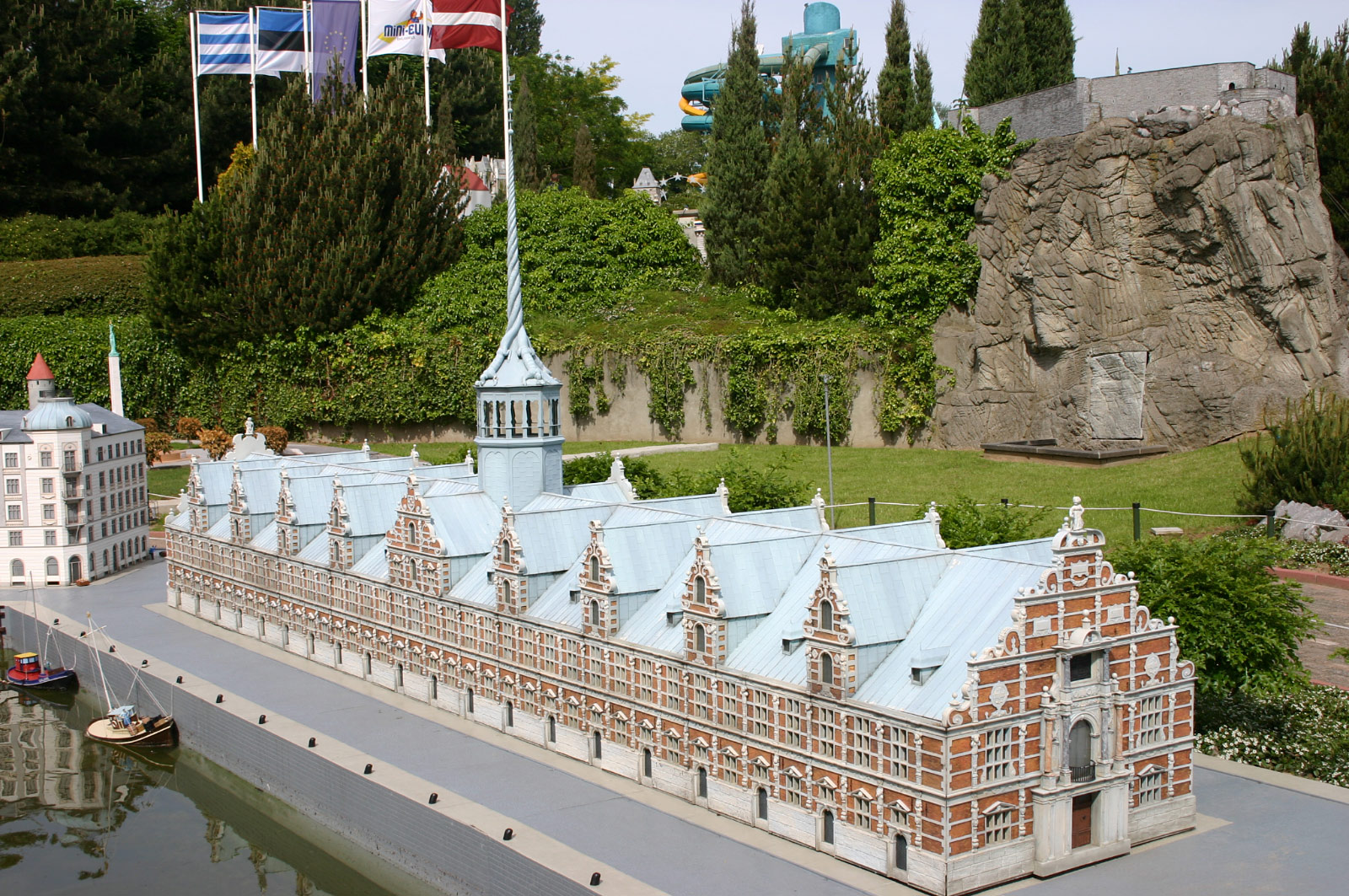 Børsen (old stock exchange), Copenhagen, Denmark (Mini-Europe park, Brussels)